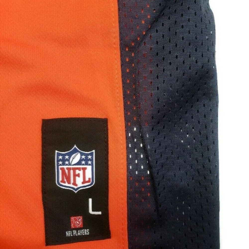 NFL Denver Broncos Jersey Youth Boys XL 2 Sided #83 Wes Welker Orange - Picture 4 of 7